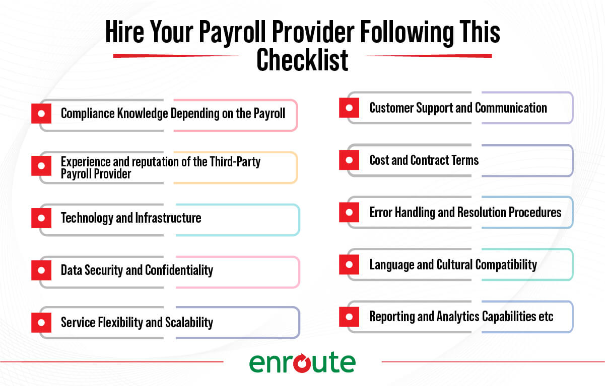 Payroll checklist for small businesses